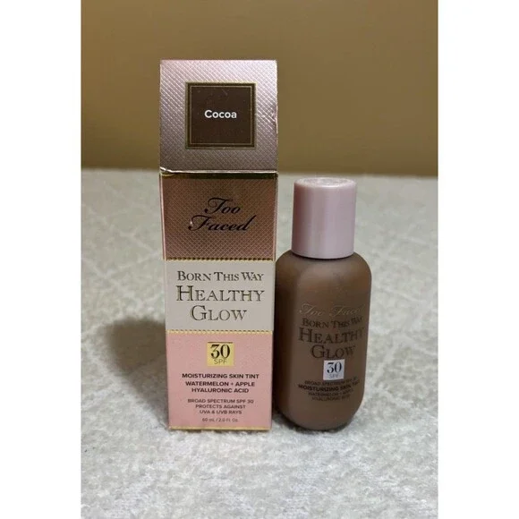 Too Faced Born This Way Healthy Glow Moisturizing Skin Tint SPF 30 Cocoa