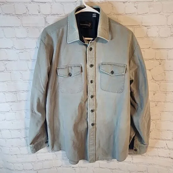 Men's Browning button-up shirt jacket, size XL