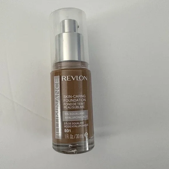 Revlon Illuminance Skin Caring Foundation 501, 1 fl oz New