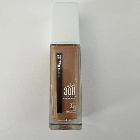 Maybelline Super Stay Full Coverage Foundation Coconut 355 1 fl oz New Sealed‎