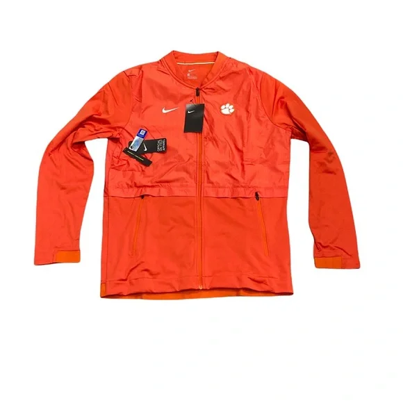 Clemson Tigers Nike Men’s Full Zip Up Sideline Hybrid‎ Jacket