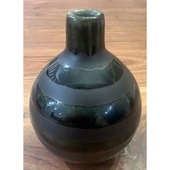 Vintage OMC  Otagiri Japan Pottery Bud Vase Mini 3