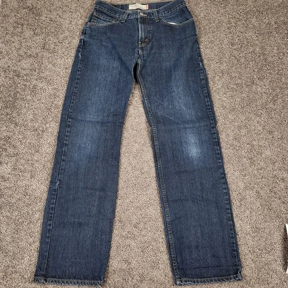 Levis 559 Vtg Y2K Relaxed Straight Jeans Mens 32x36 Blue Excellent Dark Wash