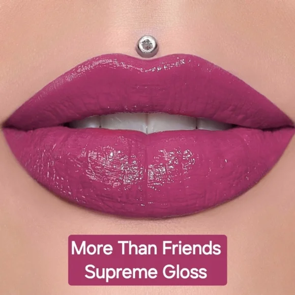 Jeffree Star More Than Friends Supreme Gloss NWT Berry Pink Discontinued