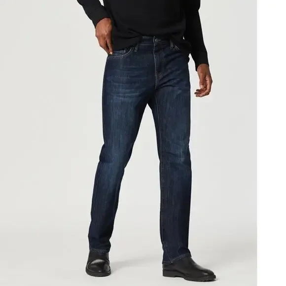 Mavi Men's Matt Relaxed Straight Leg Jeans in Dark Stanford Size 32/32 NWT