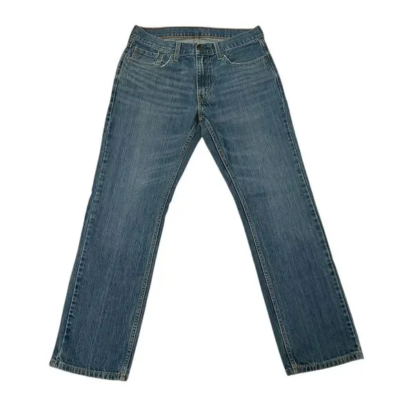 Levi's 559 Jeans Mens 32x30 Blue Straight Leg Cotton Durable Denim Work Casual