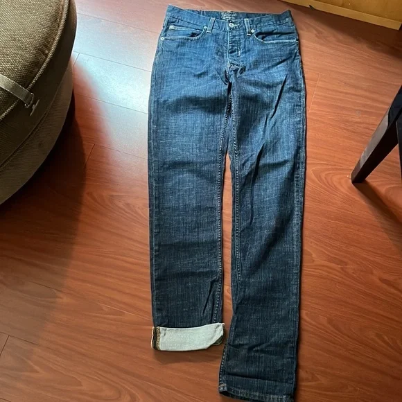 Penguin by munsingwear‎ dark denim button fly Mens size 30