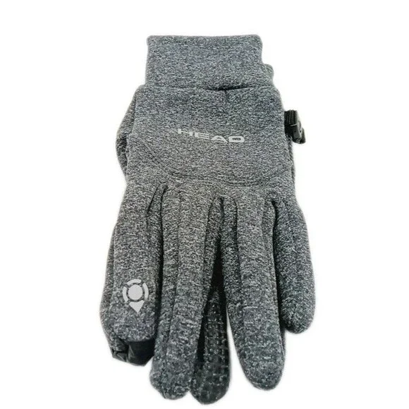 HEAD Digital Sport Running Gloves Women Size Medium Gray