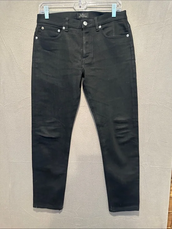 A.P.C. Black Slim Men's Jeans