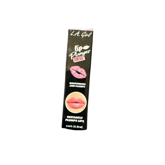 L.A. Girl Tinted Lip Plumper Women 0.44oz Tickled GLP527 New Pink Moisturizing