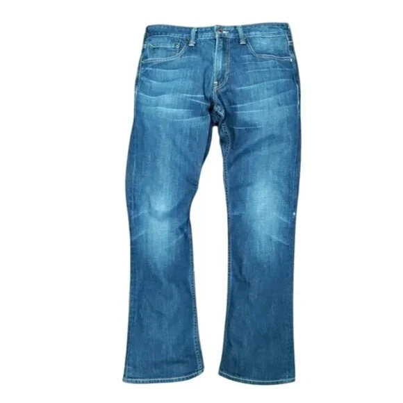 Bonobos Classic Retro Streetwear Denim Bootcut Jeans Men's Medium Wash Sze 32/32