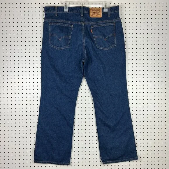 Levi's 517 40x30 Orange Tab Boot Cut Vintage Jeans USA Made Cowboy‎ Wide Leg 90s