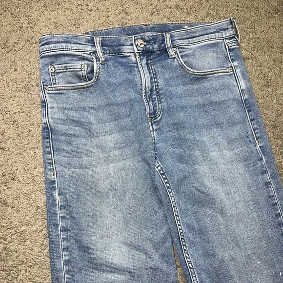 Faherty Jeans Men 32x32 Slim Straight Organic Cotton Feel Good Special Weave
