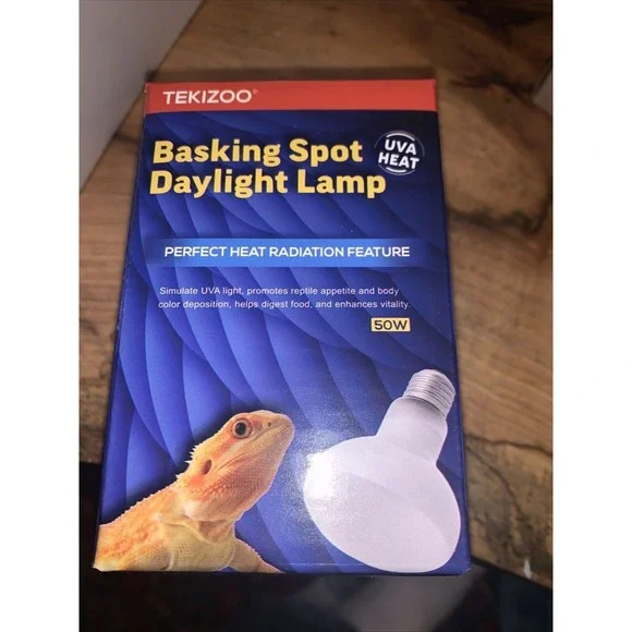 Tekizoo Basking Spot Daylight Lamp 50w UVA‎ Heat Lot Of 2