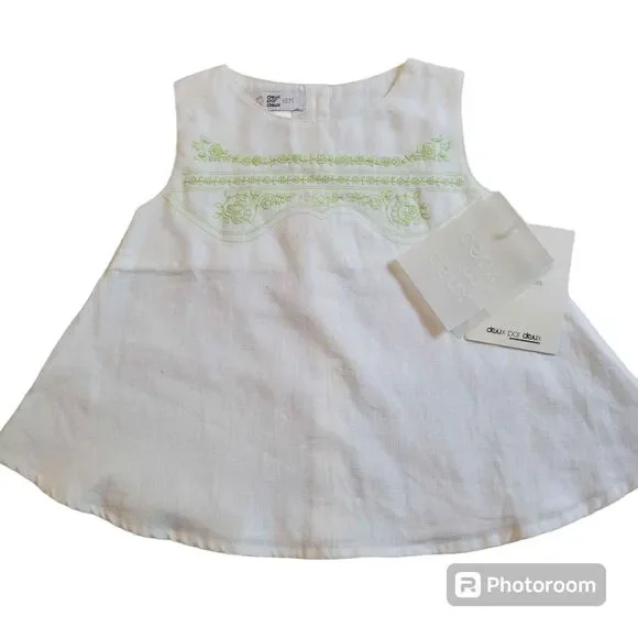 NWT Girl's size 18 months Deux Par Deux Top