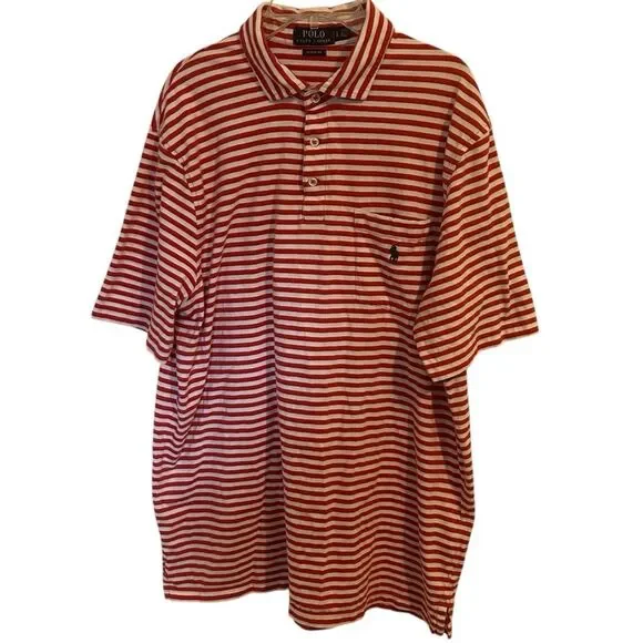 POLO Ralph Lauren Men’s Blue Label Short Sleeve Polo Shirt Size Large