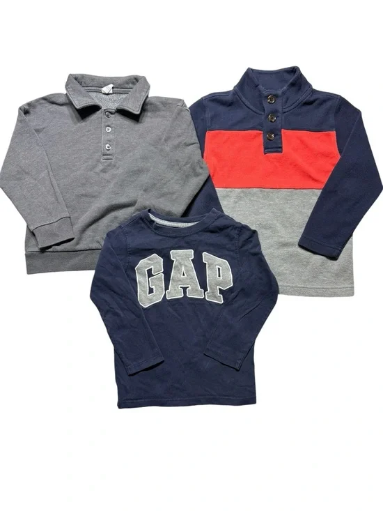 Baby GAP Toddler Boy Cozy Tops Sweaters Bundle Size 4