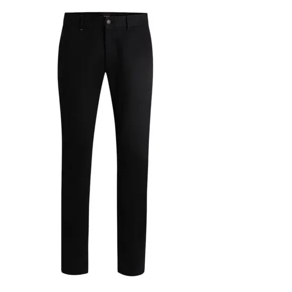 BOSS Slim-Fit Chinos Pants, Black, Size 38/34, NWT