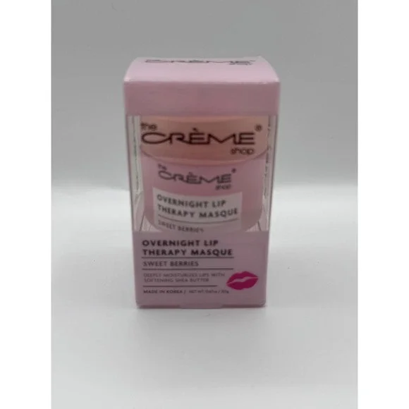 The Crème Shop Overnight Lip Therapy Masque Sweet Berries 20g Korean Lip Mask