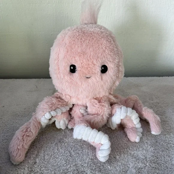 Mon Ami Oda Octopus Plush Stuffed Animal Pink Sea Creature 14