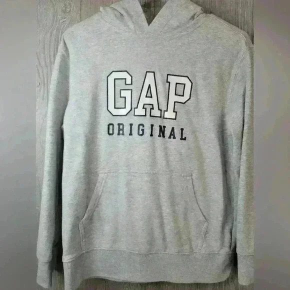 ♡Gap Kids Hoodie‎ gray. Size XL(14-16) cotton/poly blend.