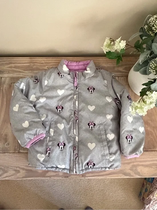 GAP Minnie Mouse Reversible Lightweight Puffer Jacket ☃️