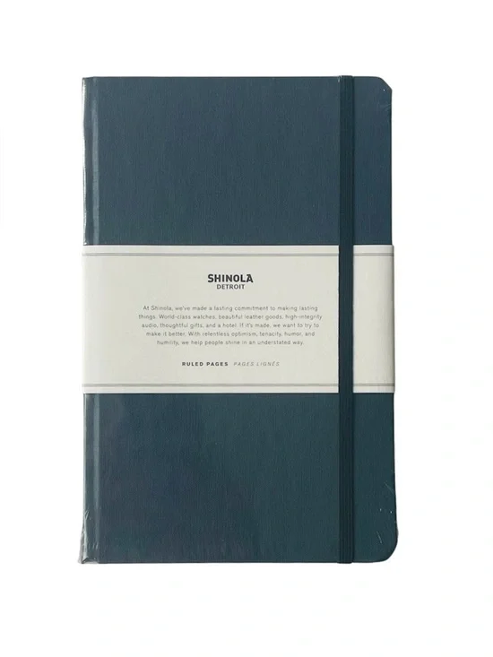 NEW Shinola Detroit Hard Lined Ruled Pages 5.25