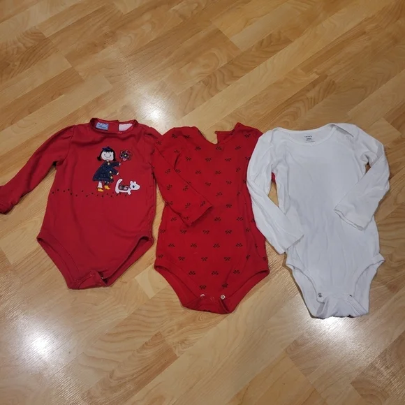 Long Sleeve Onesie Bundle Size 24 Months