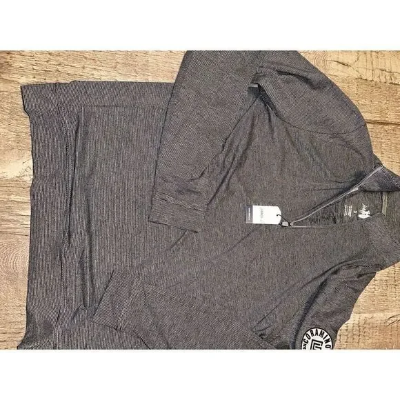 Johnny long sleeve performance, quarter zip sweater