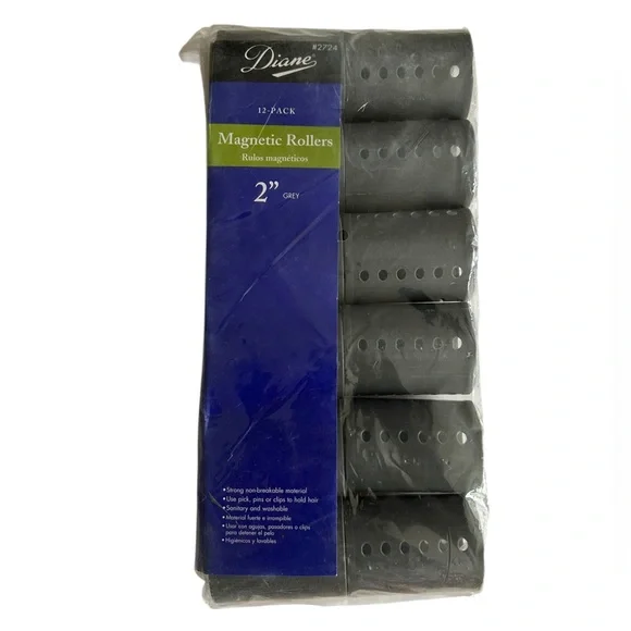 NWT Diane 12-Pack Magnetic Hair Rollers 2