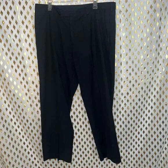 Kenneth Cole reaction black dress pants 38x30