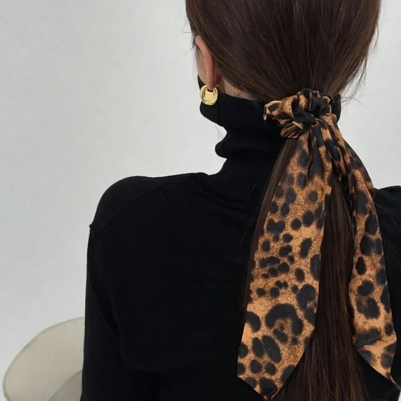 Leopard Hair Tie