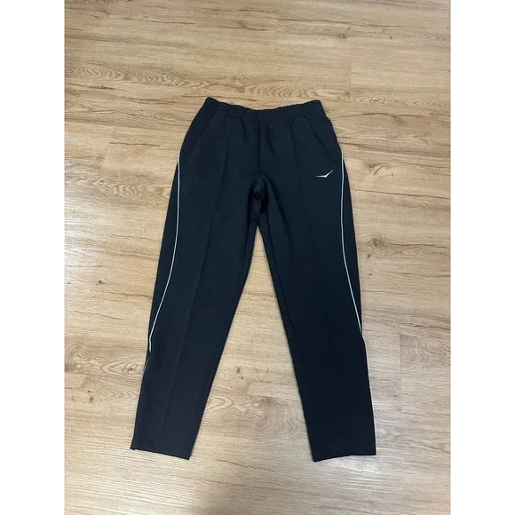 Hoka One Men's Black Athletic Track Pants Size Small