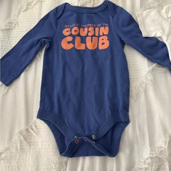 Blue and Orange Kids One Piece