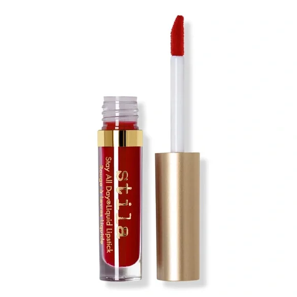 Stila Travel Size Stay All Day Liquid Lipstick BESO Red NEW