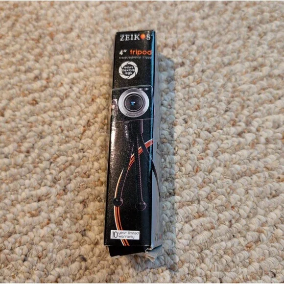 Zeikos Mini Tripod ZE-TR5A Flexible Camera Travel Tabletop 4