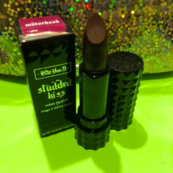 BNIB! Kat Von D Studded Kiss Creme Lipstick in MOTÖRHEAD 💄💋 Discontinued! HTF!