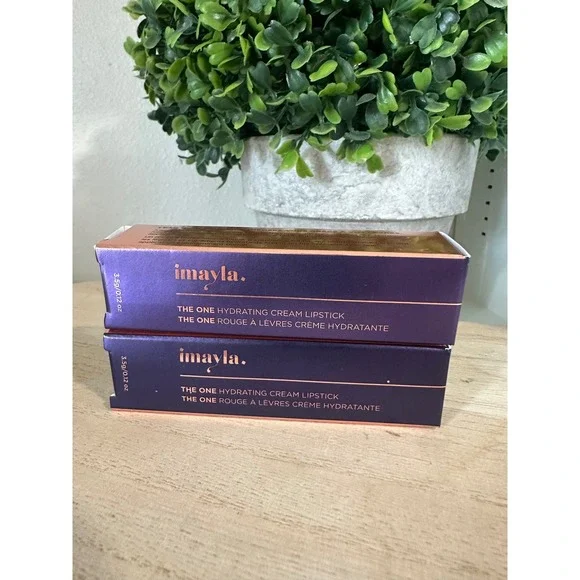 Imayla The One Hydrating Cream Lipstick Vixen Deep‎ Berry Red