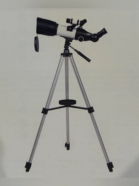 Free Soldier Black & White Telescope w/ Tripod-Compact Astronomical Telescope🤍