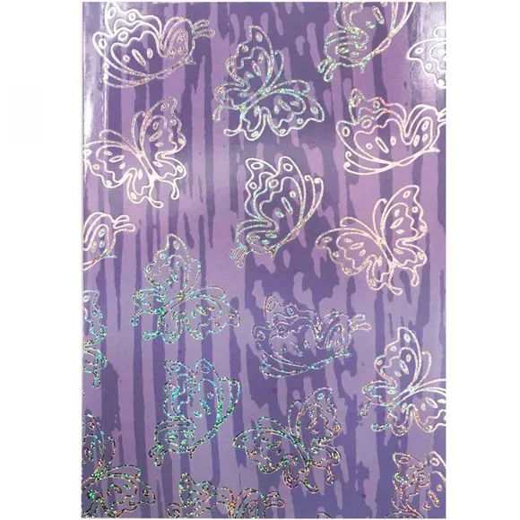 Purple Butterfly Notebook