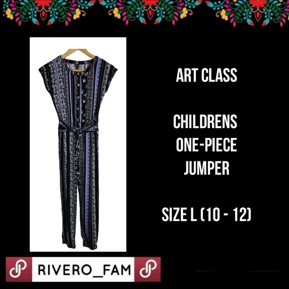 ART CLASS | CHILDRENS ONE-PIECEJUMPER | SIZE L (10 - 12)