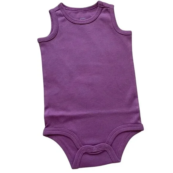 Primary Lilac The‎ Tank Babysuit, 3-6M