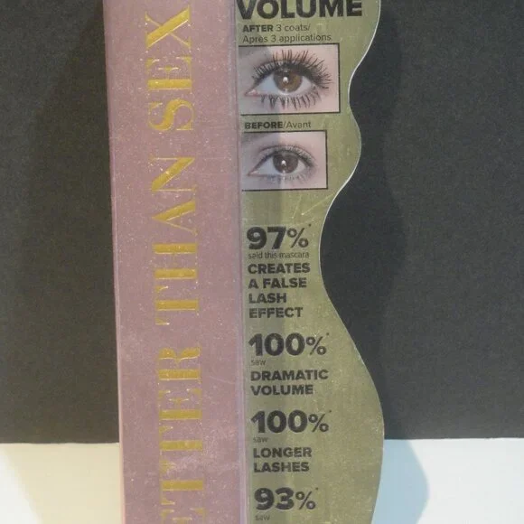 Too Faced Better Than Sex Mascara--New and unopened--BEST mascara EVER!!…