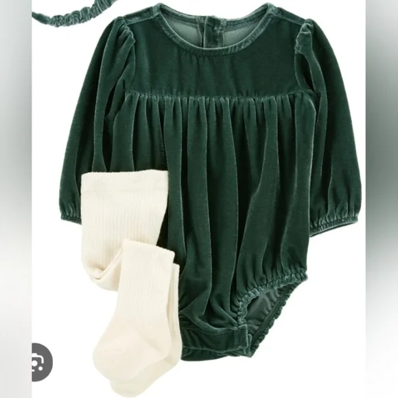 Carter's Child of Mine Baby Girl Outfit Set