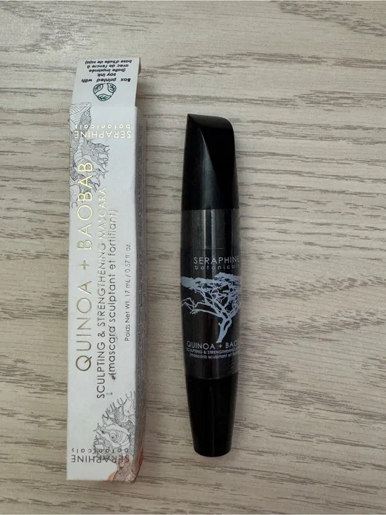 Seraphine Botanicals Quinoa + Baobab Sculpting & Strengthening Mascara