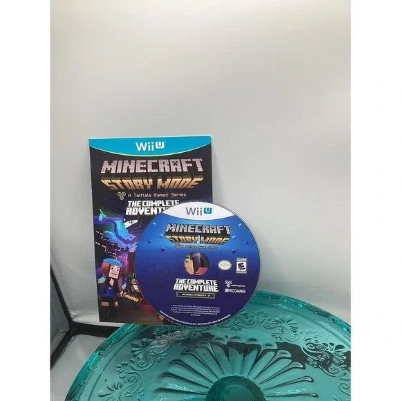 Minecraft Story Mode: The Complete Adventure (Nintendo Wii U, 2016) DISC ONLY