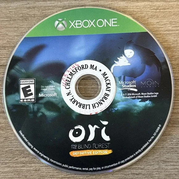 Xbox One‎ Ori and the Blind Forest Definitive Edition Disc Only
