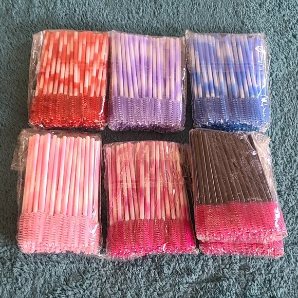 Colorful Disposable Mascara Wands