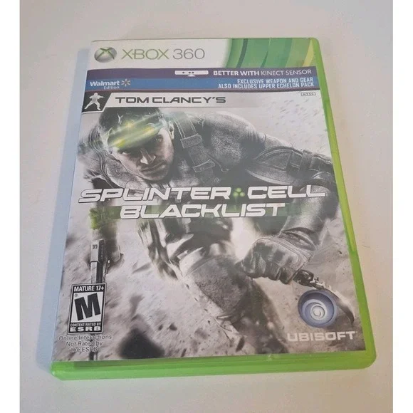 Tom Clancys Splinter Cell Blacklist Xbox 360 Discs Complete
