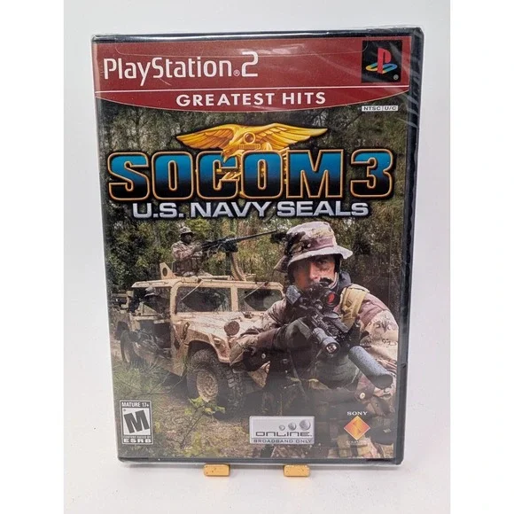 SOCOM 3 US Navy Seals PS2 PlayStation 2 - BRAND NEW ***FACTORY SEALED***